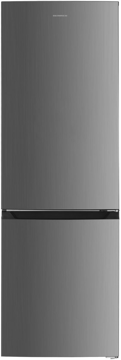 Heinner HCNF-HM293INVXD Koel-vriescombinatie – 293 L – Total No Frost – Inverter Compressor – Energieklasse D – Instelbare Thermostaat – LED-verlichting – RVS – 5 Jaar Garantie