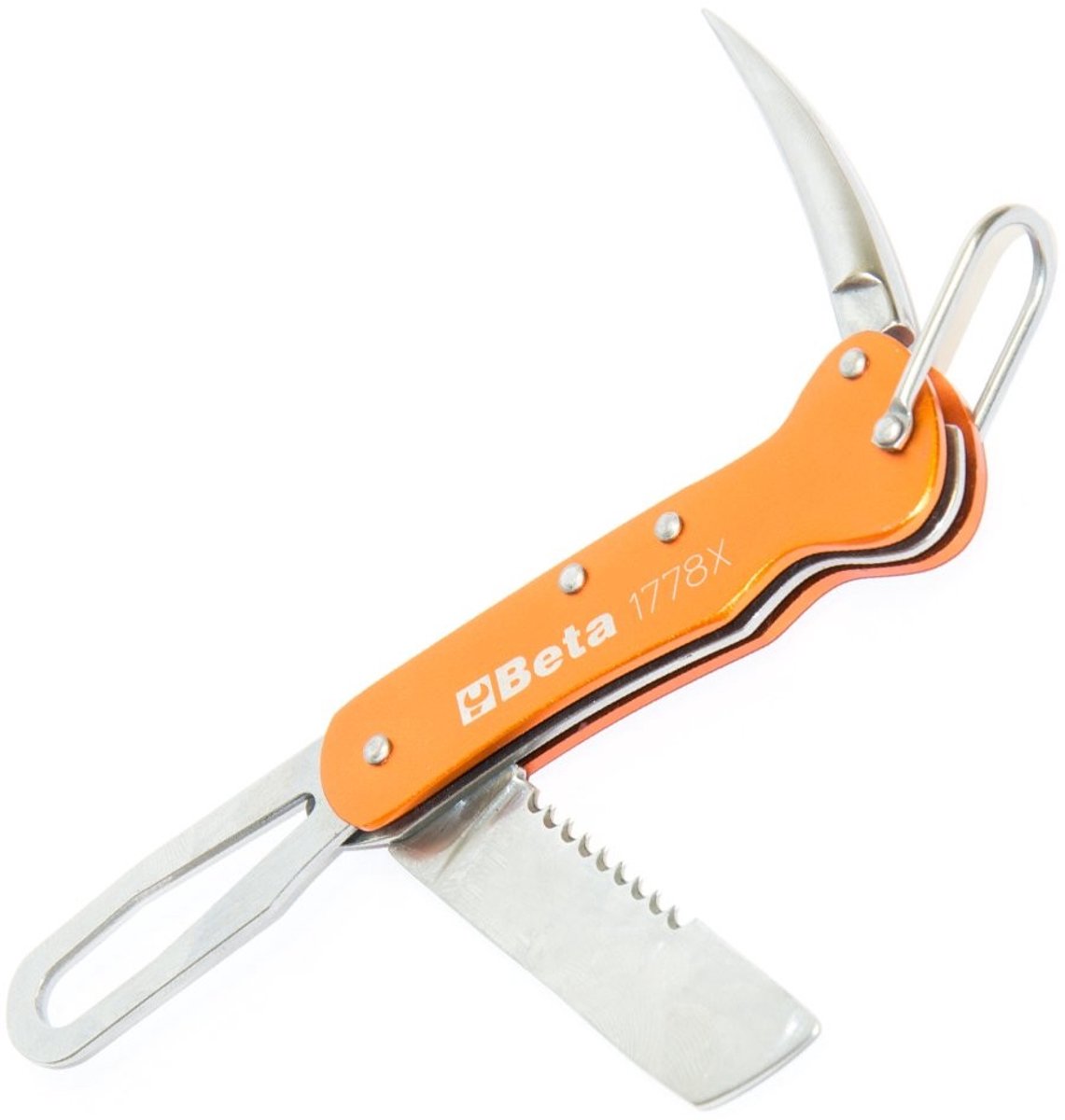 Omgoods - 1778X Nautisch Mes - Roestvrijstaal met Aluminium Handvat