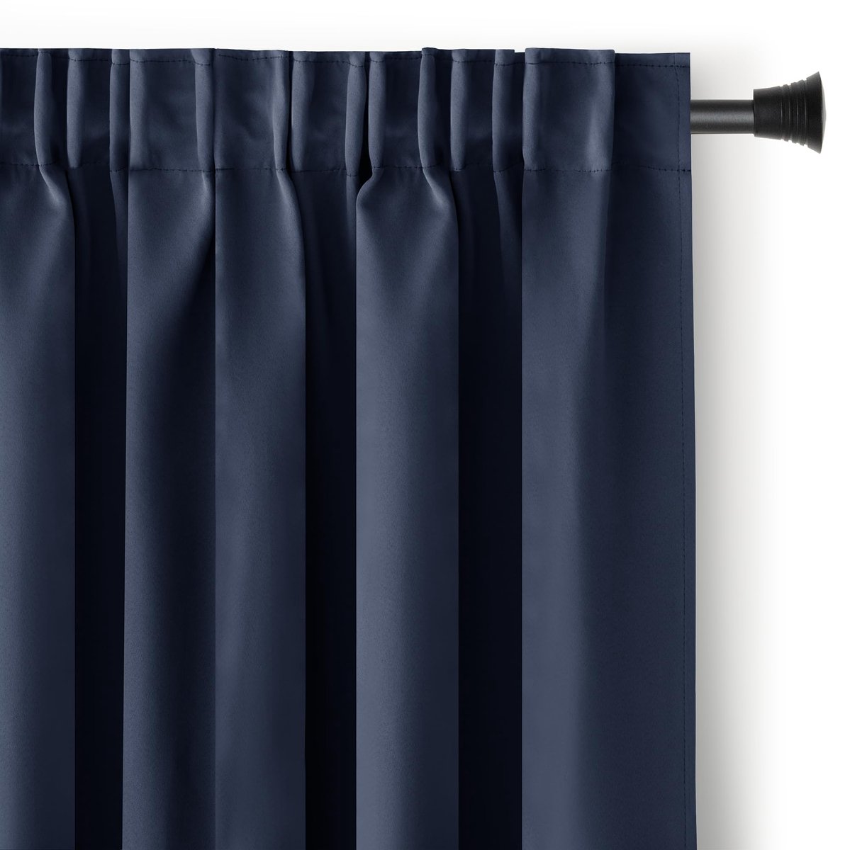 Omgoods - Blackout Gordijn 140x270 cm Indigo - Opaque Decoratieve Gordijn