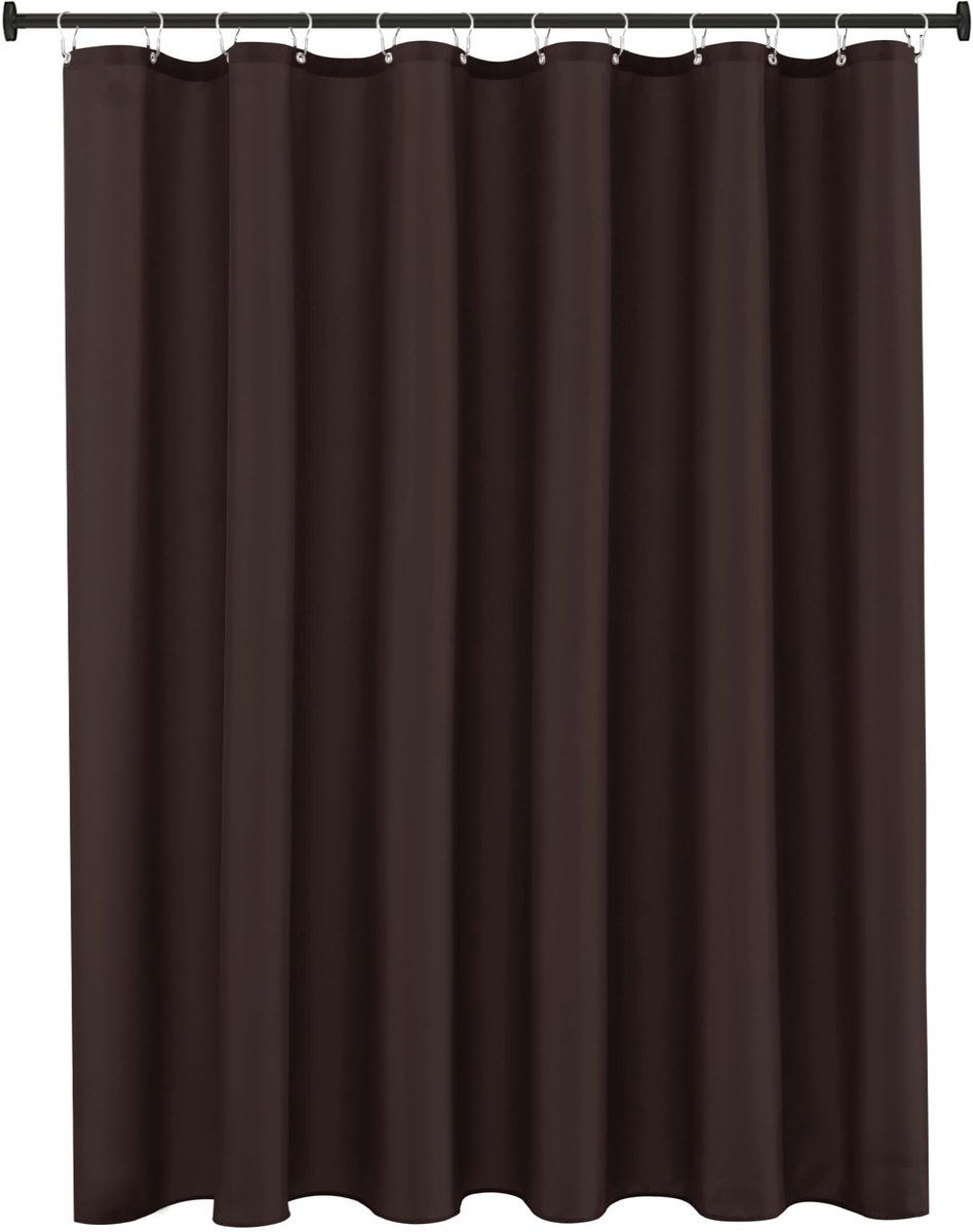 Omgoods - Textured Douchegordijn met Marokkaans Motief 182x183 cm