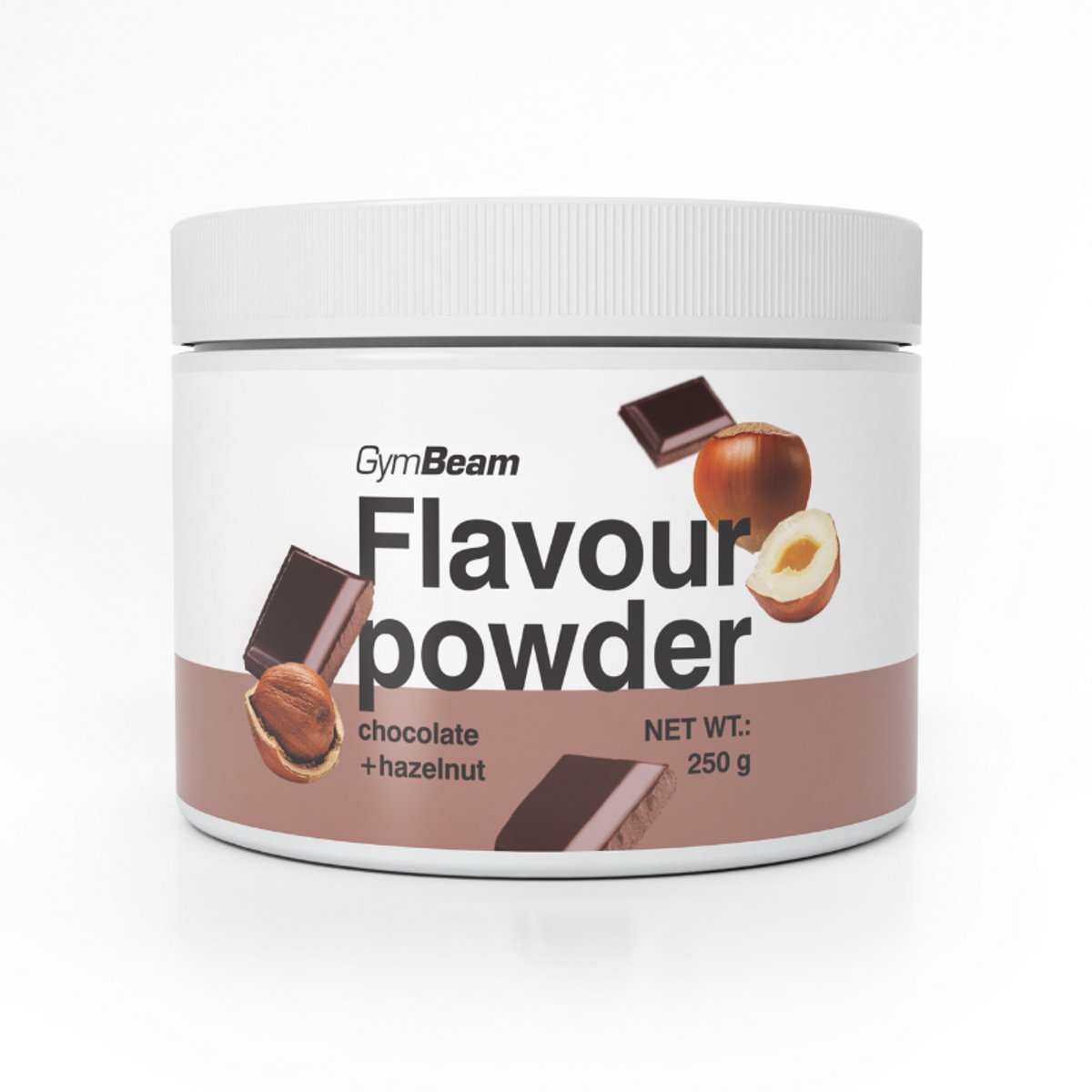 GymBeam Smaakpoeder 250 g chocolade-hazelnoot