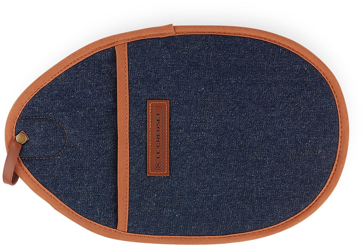 Omgoods - Potholder Donkerblauw Denim - Keukentextiel