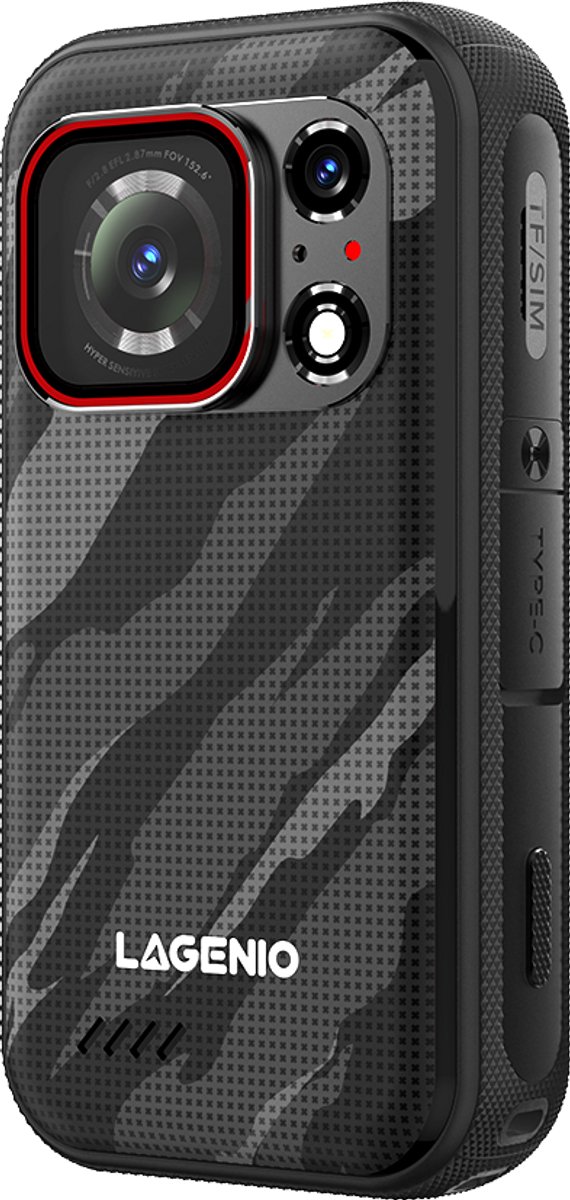 Lagenio Eagle Pro Mini Rugged Smartphone en ActionCam in een, 5G