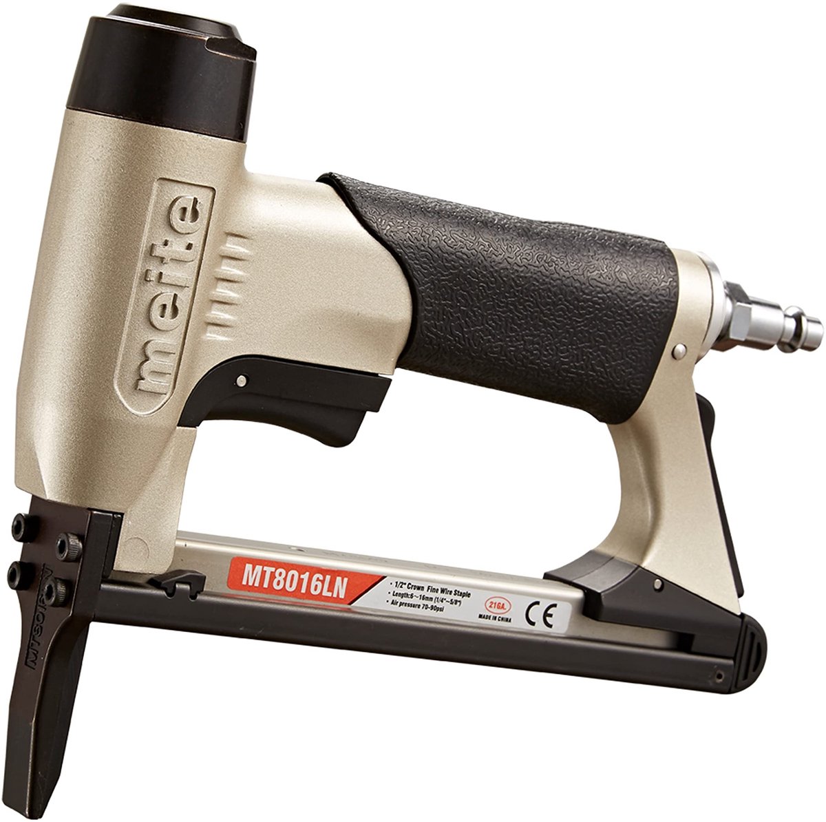 Omgoods - Pneumatische Tacker Type 80 met Lange Neus voor Meubelbekleding