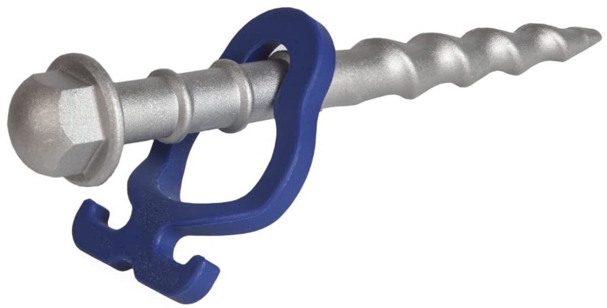 Omgoods - Hardcore Peggy Peg 4er Set - Aluminium Tent Haringen voor Stenen Vloeren