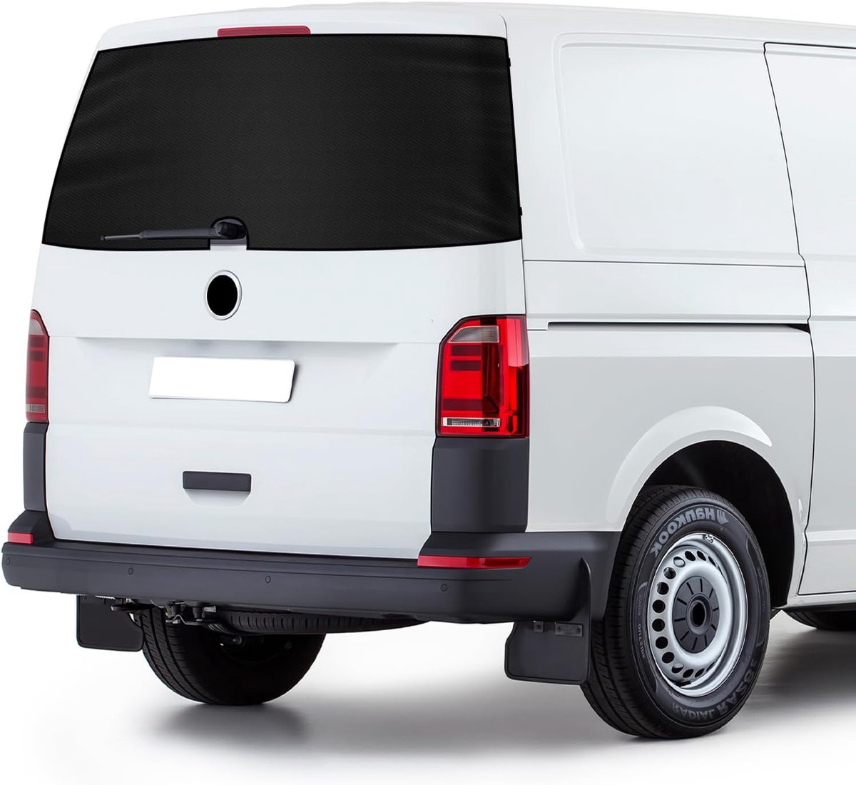 Windscherm Bescherming Vervanging voor VW T5 T6 T6.1 California Single Tailgate, 600D Achterscherm Bescherming Auto Achterruit Scherm Bescherming Winter, 100% Verduisterend, Blokke