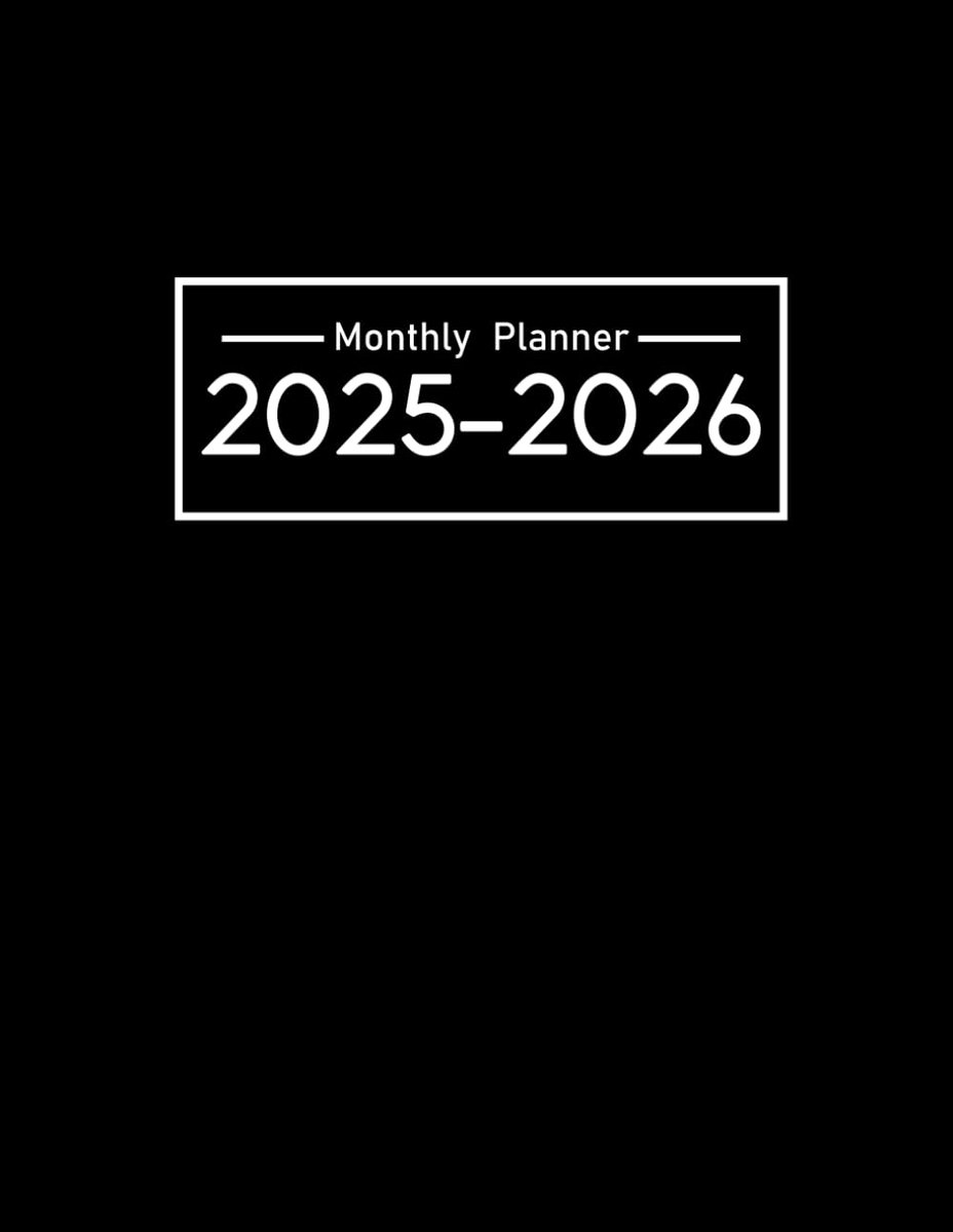 SnelShoppen - 2025-2026 Maandplanner - 2 Jaar Kalender van Jan 2025 tot Dec 2026 - Ruime Indeling - Ideaal voor Thuis, Werk, School - Organiseren en P