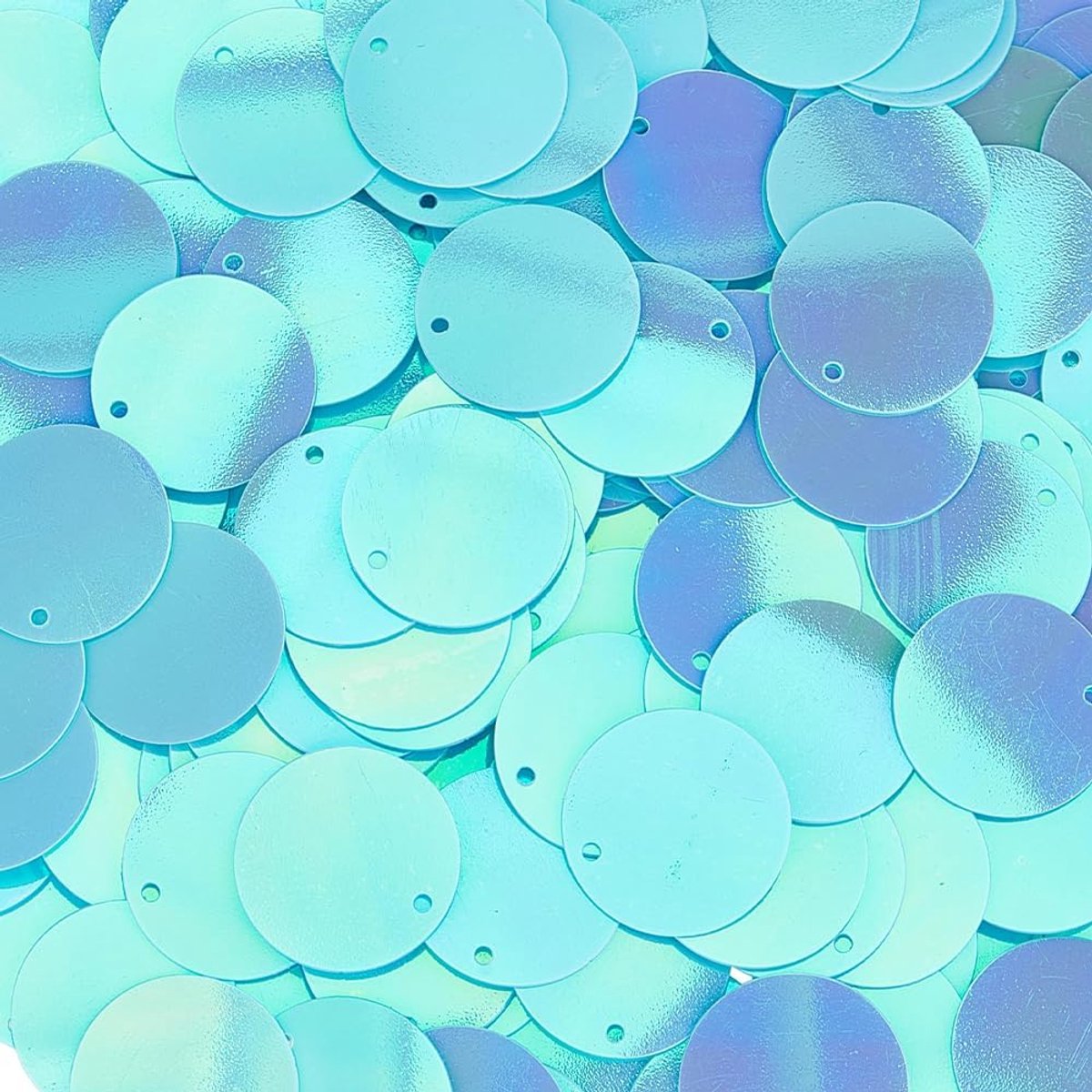 Pailletten Platte Paillettes 20mm Ronde Losse Craft Pailletten Iriserende Applique Glitters Spangles voor Sieraden Oorbel Maken Borduurwerk Breien Naaien Scrapbooking Arts