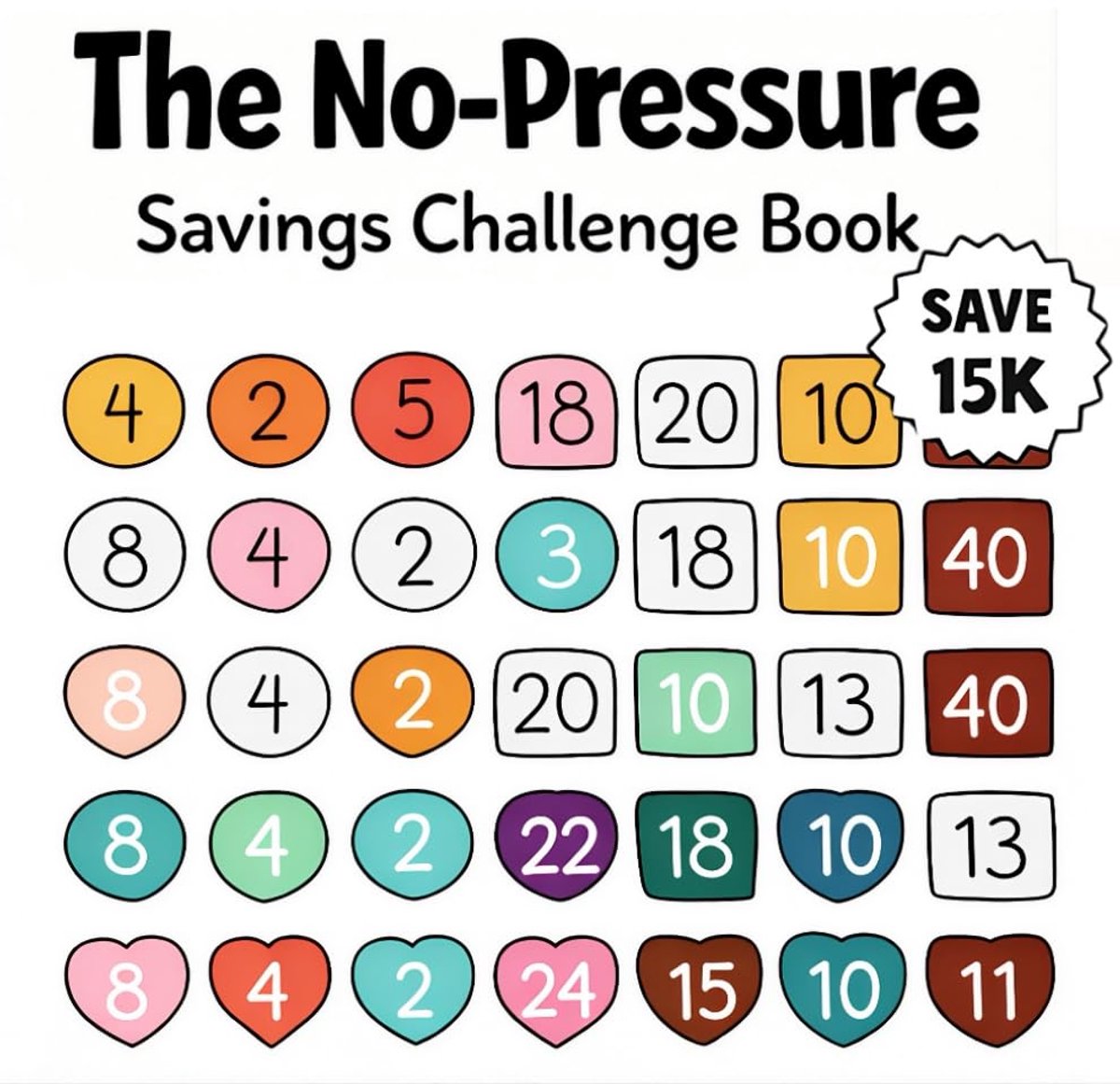 No-Pressure Savings Challenge Book: The Most Basic Savings Challenge: One Box at a Time