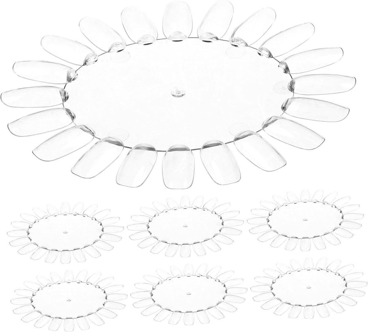 10 stuks valse nagelkunst display tips nagel kleur display diagram