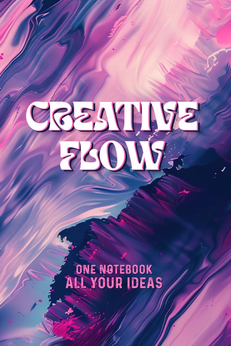 Notitieboek voor Creatieve Flow - Eenvoudige pagina's - Voor ideeën en mindmapping - Ideaal voor vrije expressie - ShopVlot