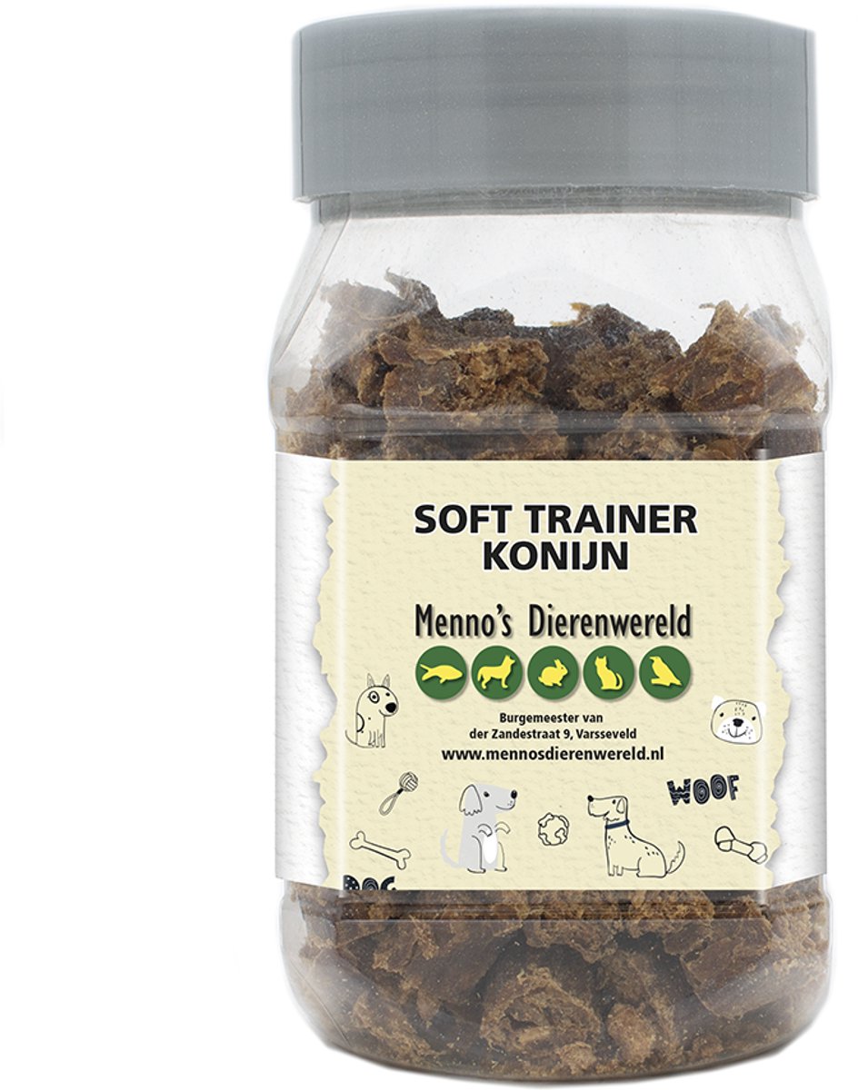 Soft trainer konijn 150 gram