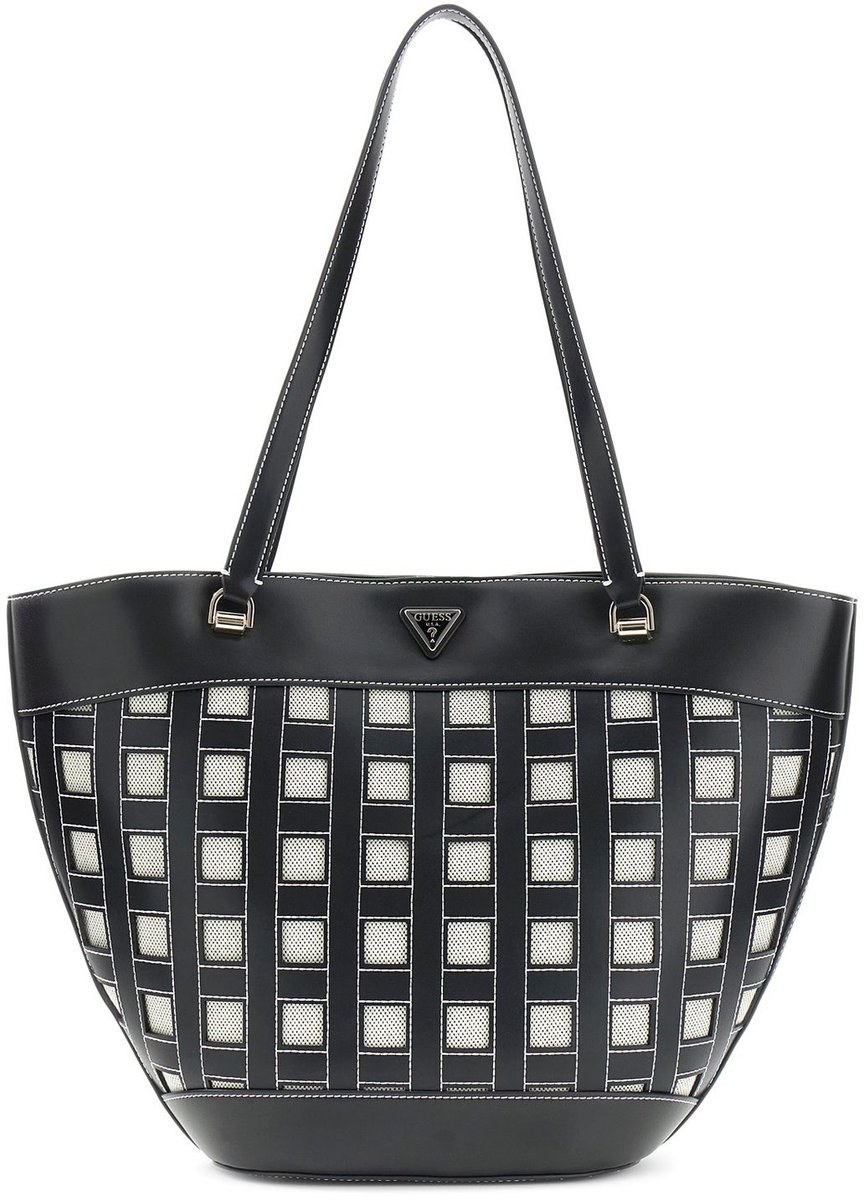 GUESS schoudertas Frankie Girlfriend Tote Black zwart