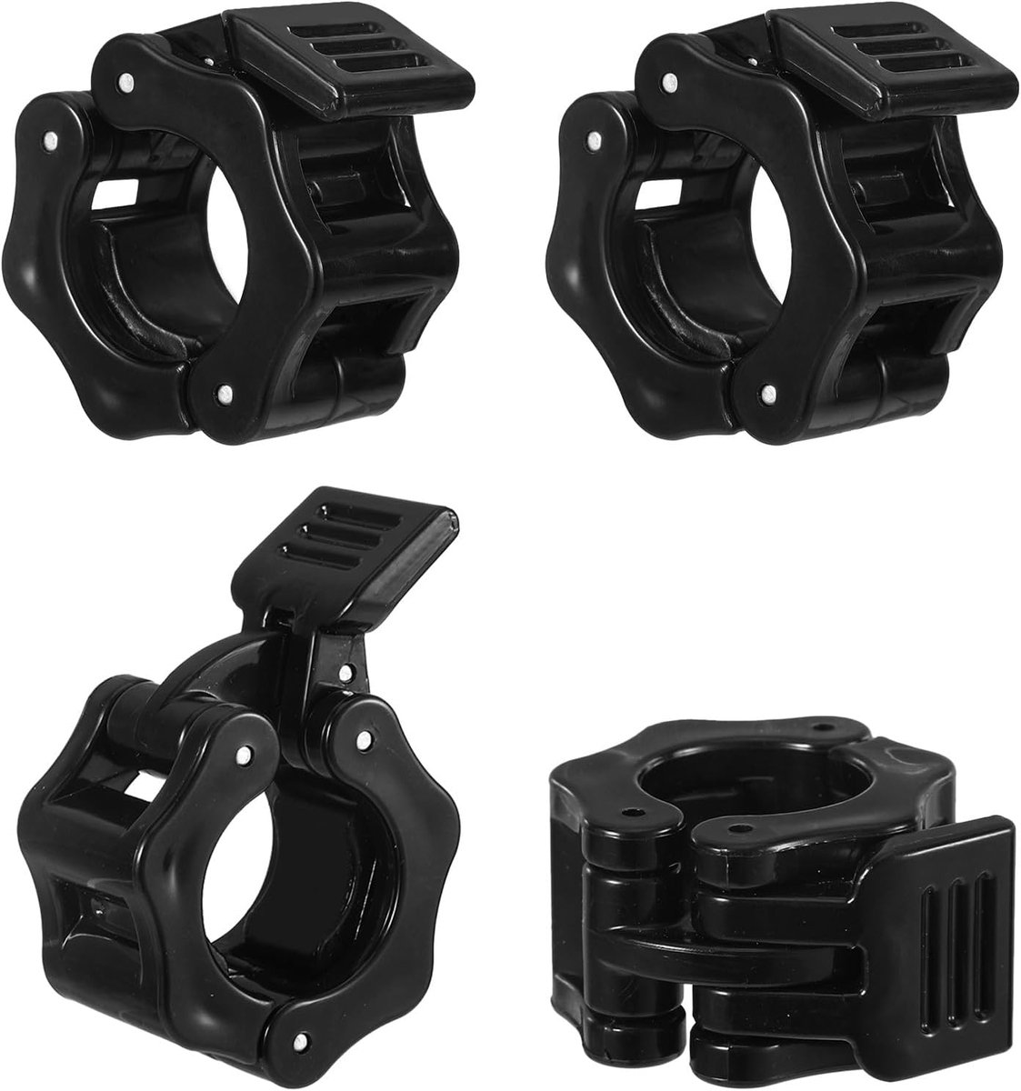 Dumbbell Quick Release Barbell Clamp - Set van 4 - Robuust ABS - Voor veilig gewichtheffen - ShopVlot