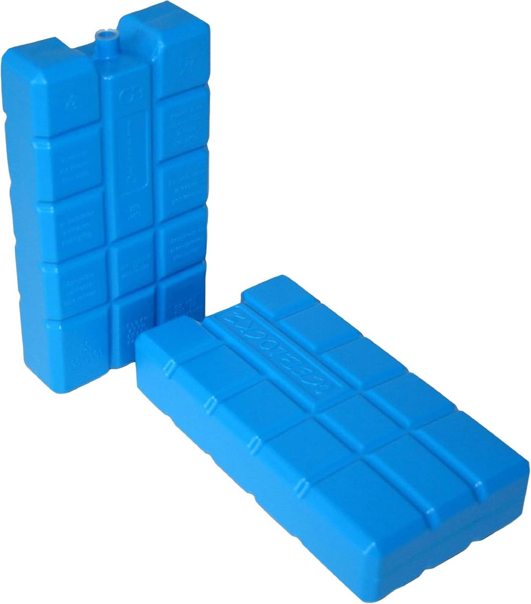 ToCi 2 stuks XXL koelelementen voor koeltas of koelbox, elk 750 ml, 2 stuks - ShopVlot