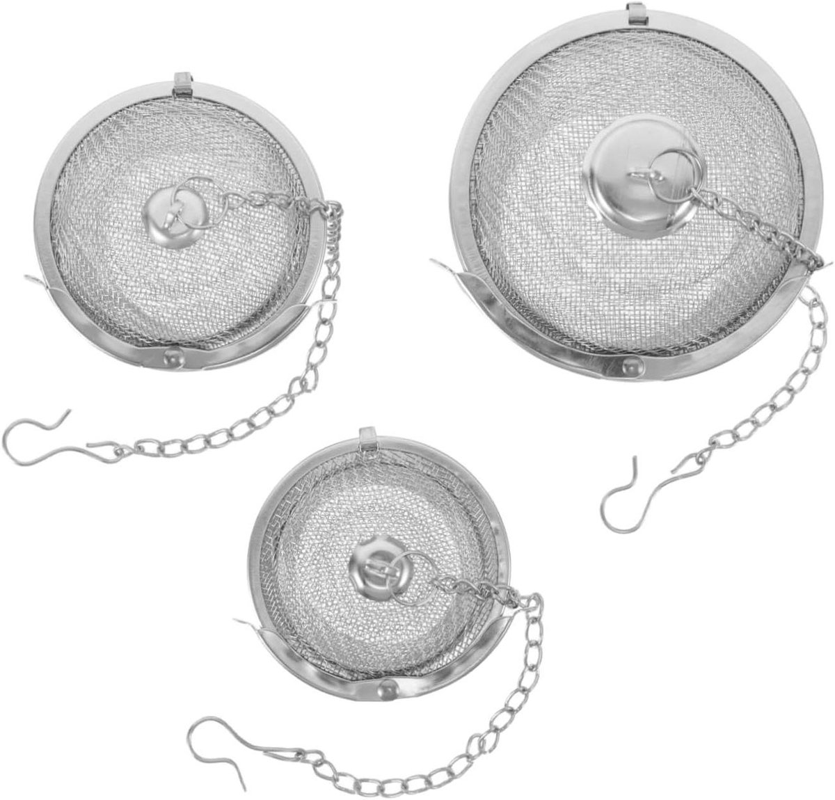 Ultrasone Reinigingsmand - Reinigingsmand Sieraden - Sieraden Reinigen - Roestvrij Staal - 4.2 cm - Zilver