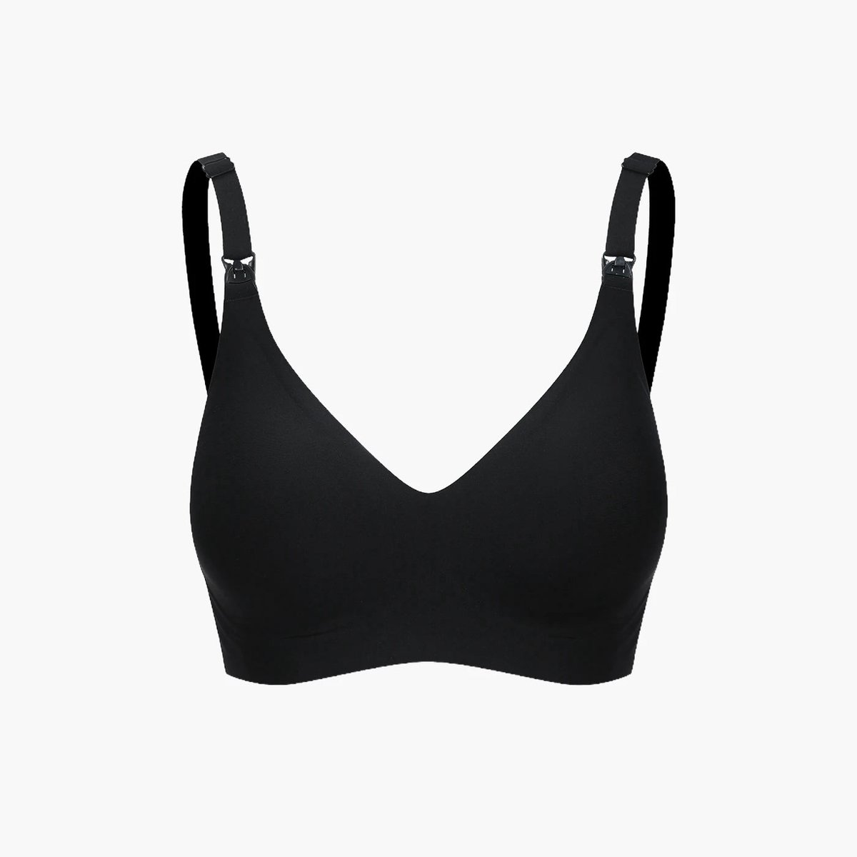 cfab - Comfortabele voedingsbeha zonder beugel - Zwart, S