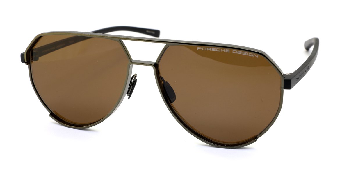 Zonnebril Porsche Design P8996 61D171 61-14-150 Zwart/Bruin