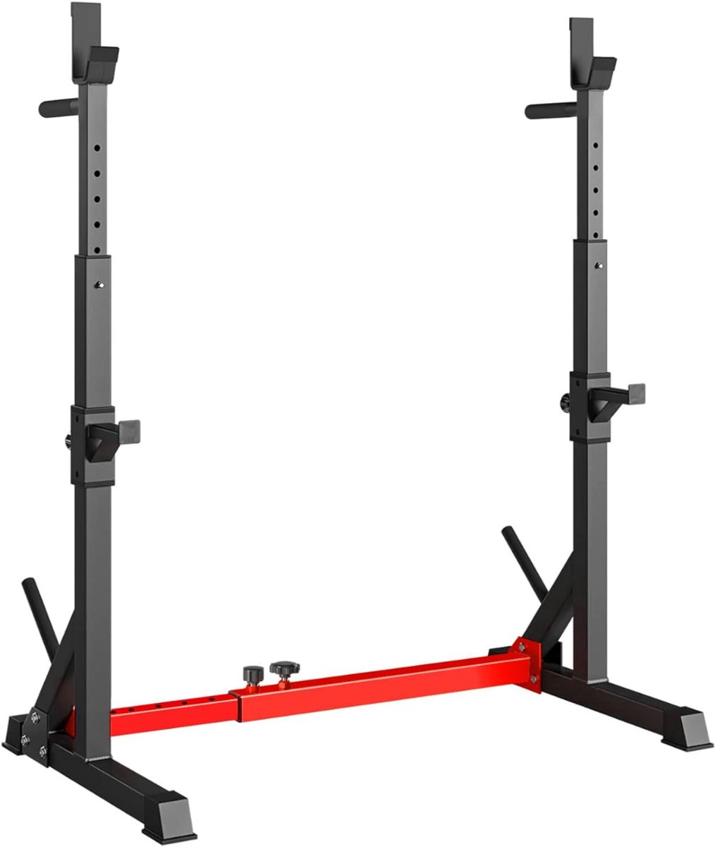 JCP® Squat Rack - Pull up Station - Power Rack - Zwart - 98cm x 66cm x 12cm
