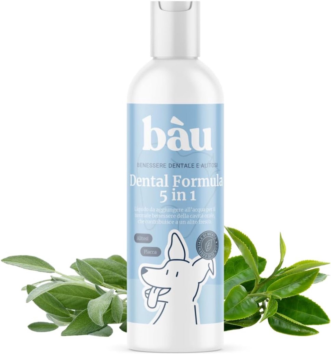 Mondhygiëne voor honden - 5-in-1 formule - watertoevoeging - vermindert tandplak en slechte adem - ShopVlot