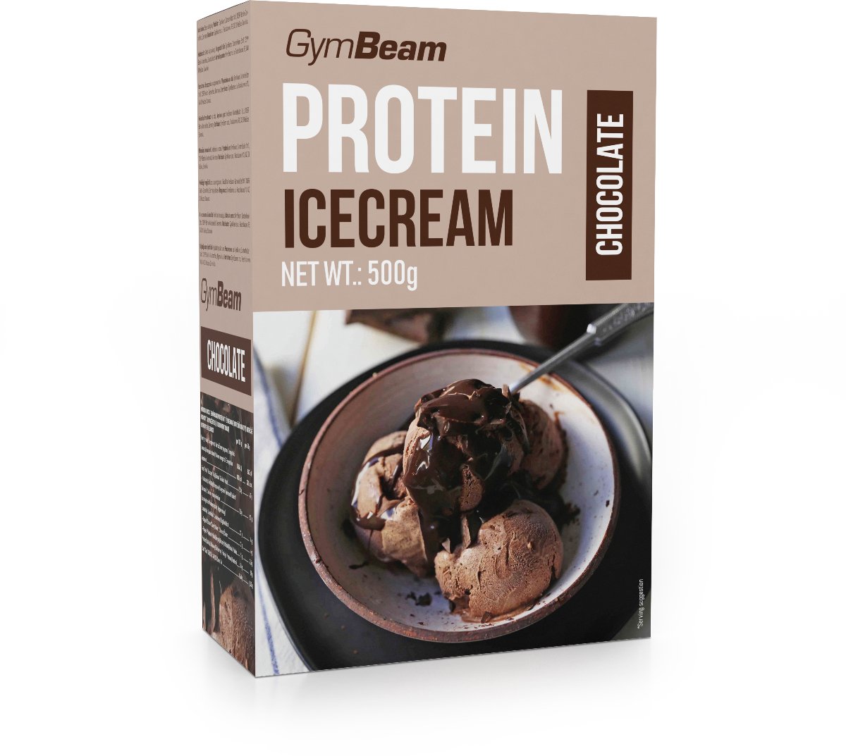 GymBeam Eiwitijs 500 g chocolade