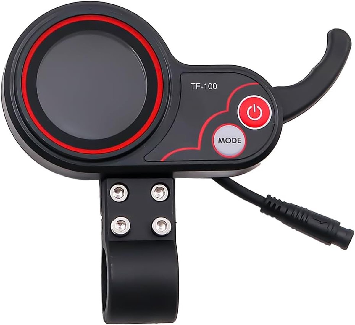 LCD Display 48V - 6 Pin Communicatie Instrument - Waterdicht en Duurzaam - Inzicht in Scootervoordelen - ShopVlot