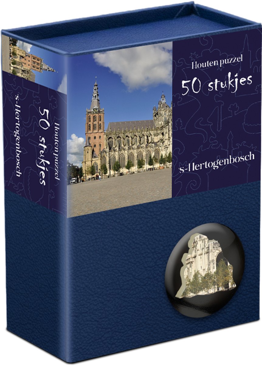 Houten puzzel 's-Hertogenbosch (50)