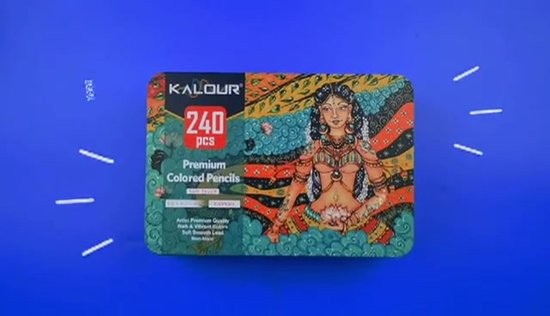 Kleurpotloden voor Volwassenen en Kinderen - 240 Stuks – Professioneel Tekenset - Uitgebreide Art Set - Met Kleurcodes