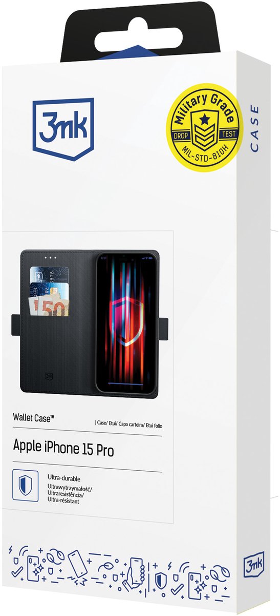3Mk Portemonneehoesje Voor Xiaomi Redmi 15 4G 5G Met Kaartsleuven En Bescherming