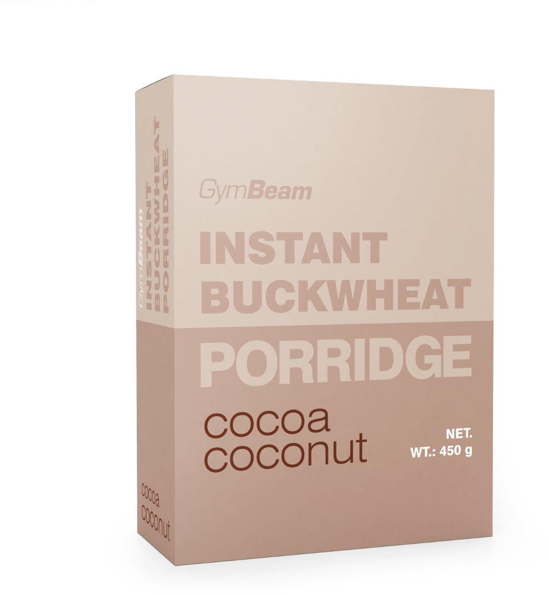 GymBeam Instant boekweitpap 450 g kokosnoot-cacao