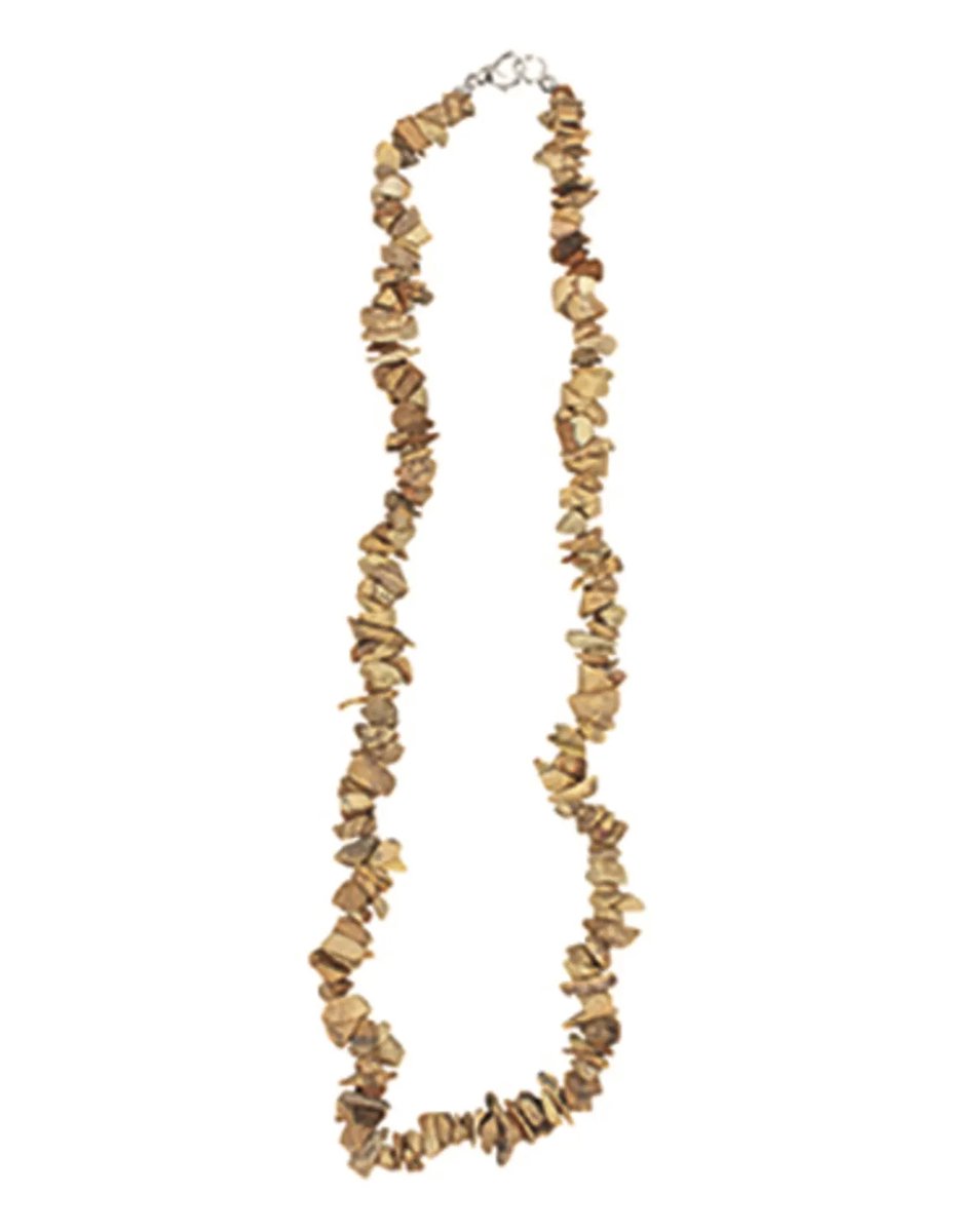 Jaspis landschap splitketting