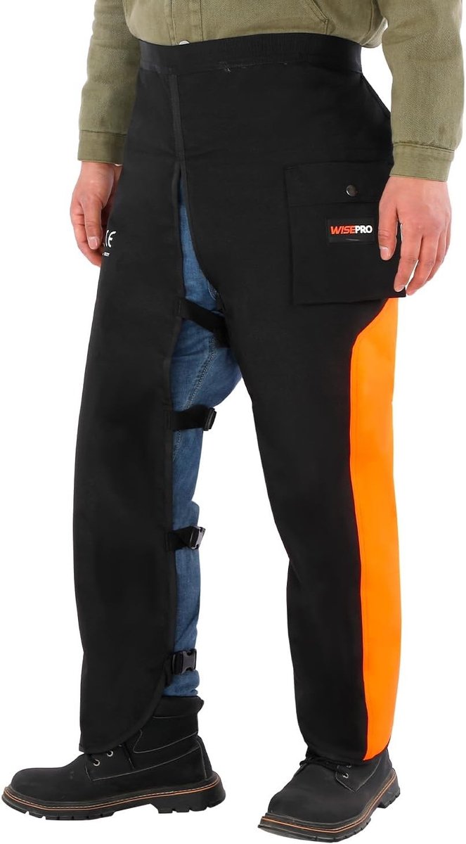 Universal Chainsaw Safety Caps, Adjustable Chainsaw Apron Saw Guard for Chainsaw with Saw Guard for Men/Women - ShopVlot
