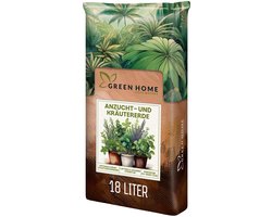 Green Home Propagation and herb soil - Zaai en stekgrond - 18 liter - Luchtige structuur met langwerkende voeding