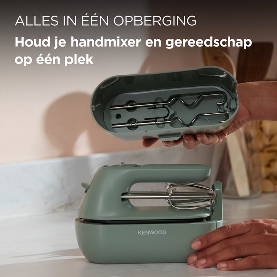 Kenwood Quickmix GO HMP40.000GR - Handmixer - Grijs - 350 Watt - Go collectie van Kenwood — afbeelding 3
