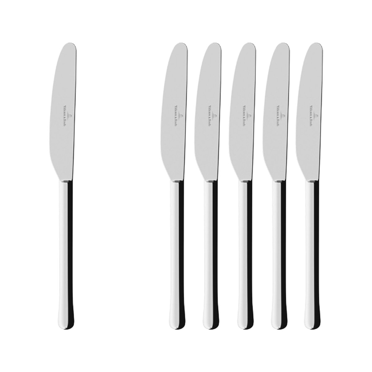 Tafelmesser Udine 238 mm Set van 6
