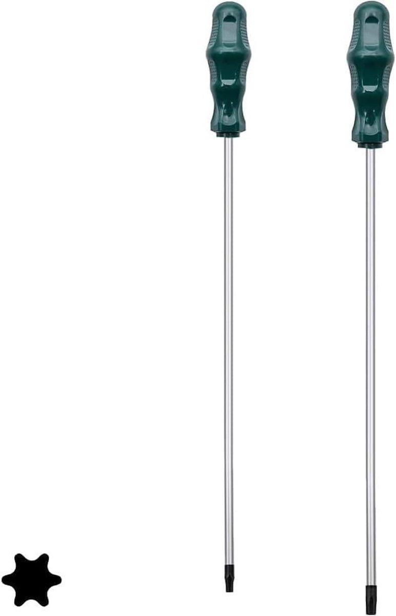 Schroevendraaiers T20 T25 - 30,5 cm - Magnetische veiligheidsschroevendraaier met gat - Lengte: 300 mm