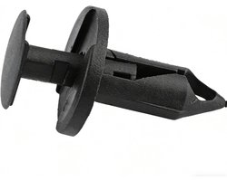 100 Stuks Auto Bumper Wielkast Clips, Push-Type Bumper Bevestigingsmiddelen Klinknagel Clips voor Land R0ver Discovery, ANR2224 (Zwart)
