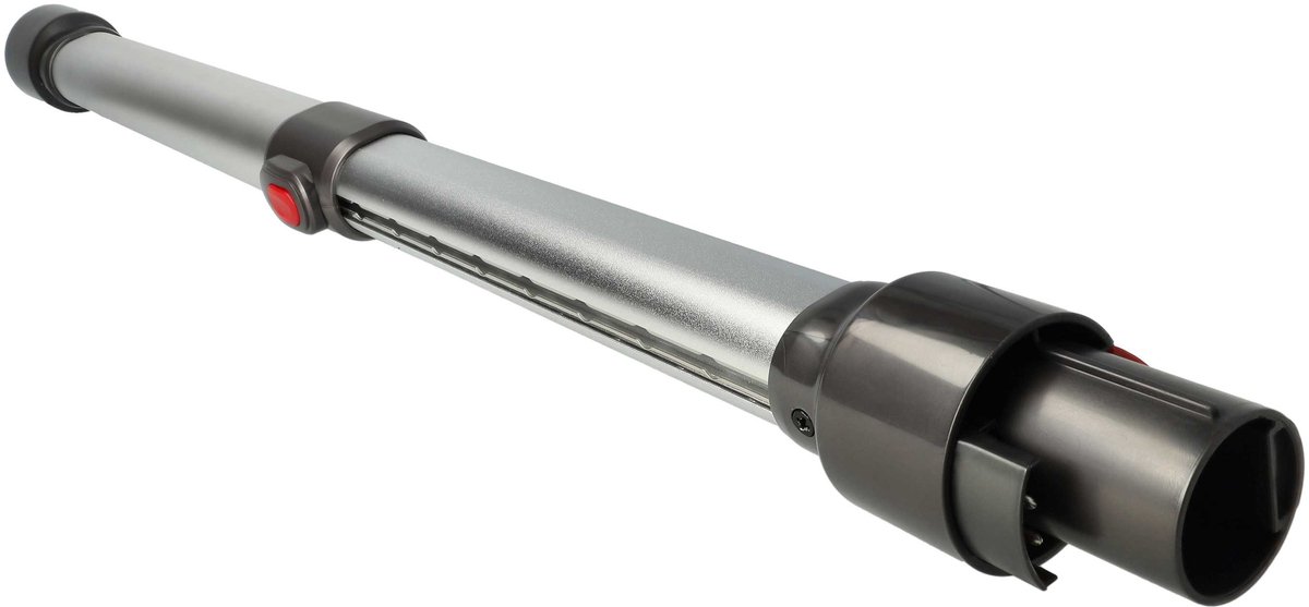 vhbw-stofzuigerbuis, compatibel met de Dyson SV10-stofzuiger – 44,5 – 66,5 cm, zilver
