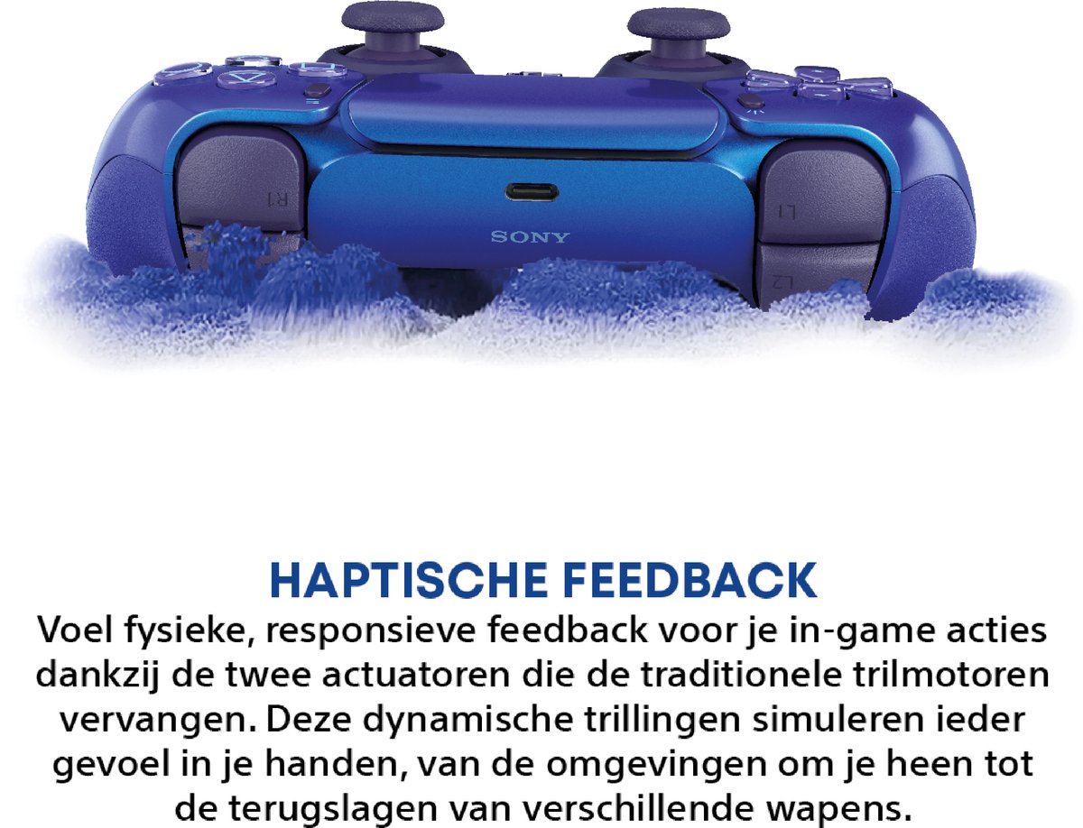 Sony PS5 DualSense Draadloze Controller – Chroma Indigo – foto 4