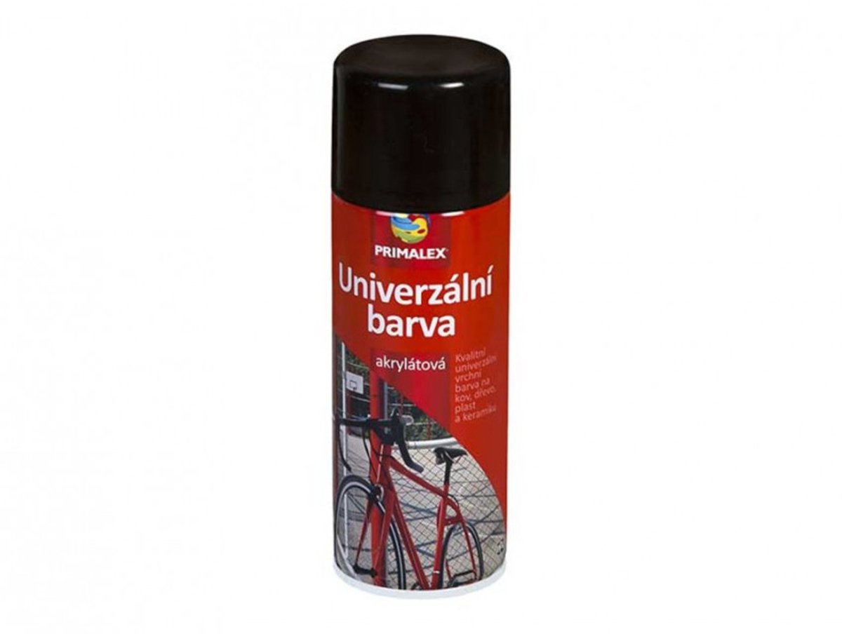 Primalex Universeel verf 400ml, RAL 9005 zwart GLANS