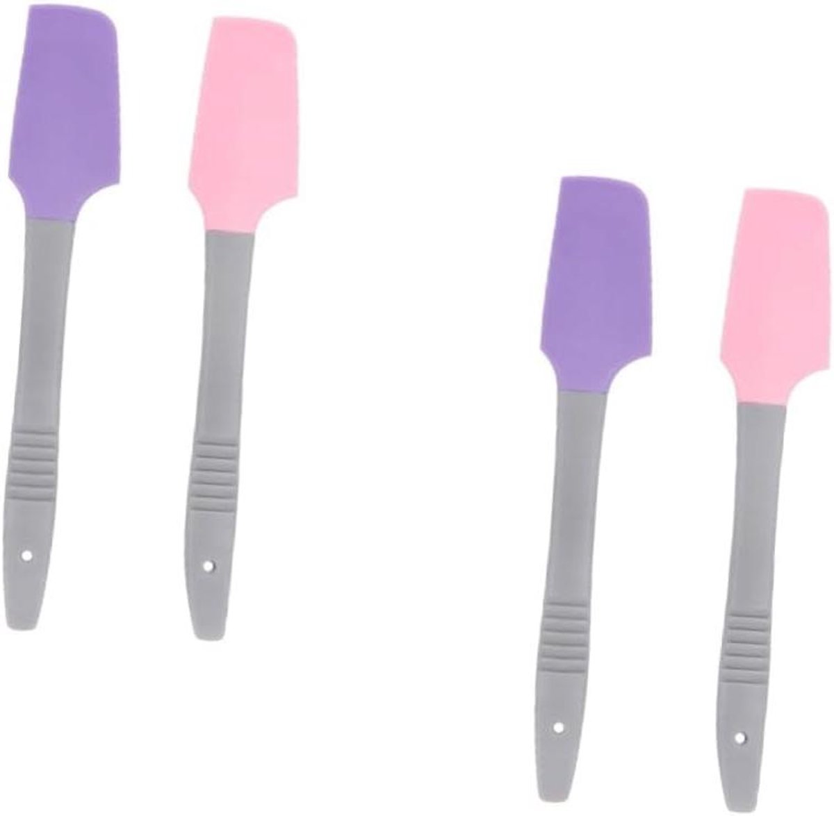 Silicone Wax Spatulas - Waxstokjes Applicator - Ontharen - Non-stick - 18.8 cm - Assorti