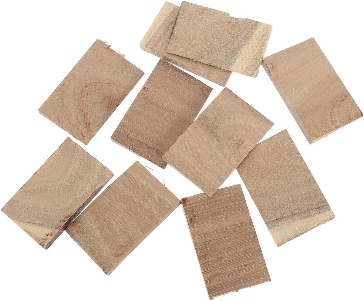 Houten Wiggen - Bijlsteel Wiggen - Gereedschap Repareren - Hoge Wrijvingsgrip - 50x30x5mm - Khaki