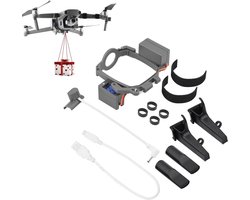 Airdrop-systeem met landingsgestel voor DJI Mavic 2 Pro/Zoom Fotosensitieve werper Transport- en bezorgpayload Loslaatapparaat met verlengde poten
