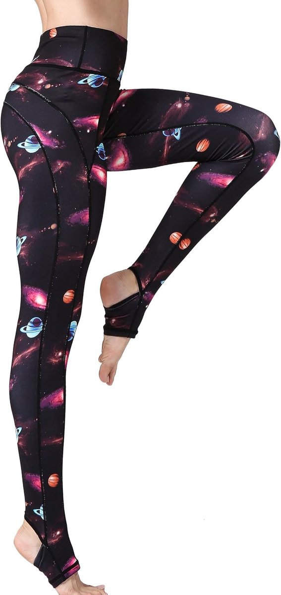 Lange Sportlegging Running Panty Hoge Taille Stretch Fitness Yoga
