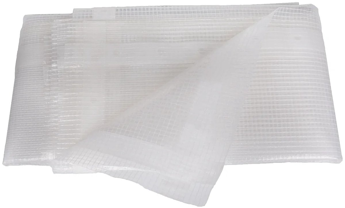 Transparant gaasdekzeil 230g/m² 6x10m