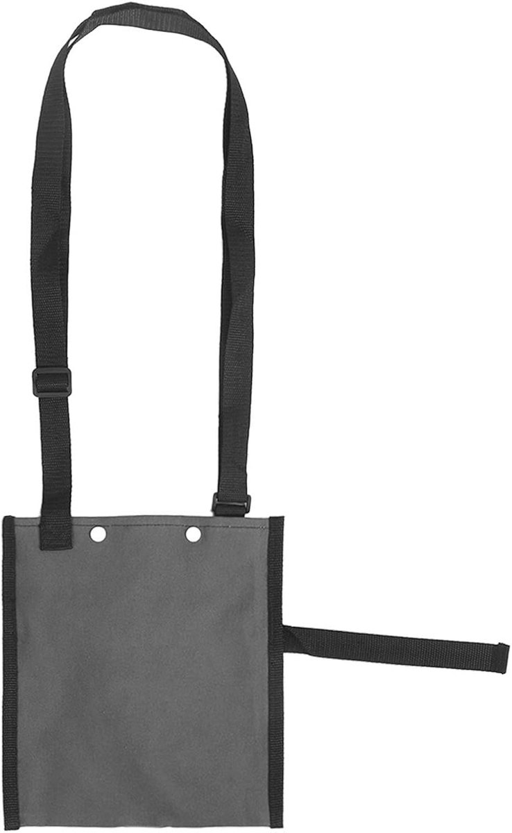 Beenzakhouder, Urine Schoudertas met Enkele Zak Urine Drainage Schoudertas Dekking met Verstelbare Riem voor Thuis, Reizen, Rolstoel, Bed (Grijs)