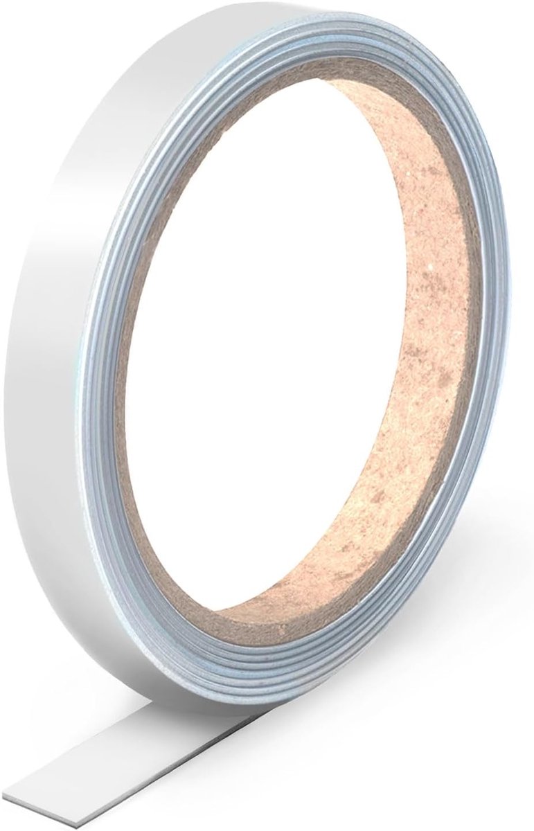 Stalen Wandstrip voor Magneten 19 mm x 2,5 m - mag244 | Snijdbare metalen magneetstrip voor bevestiging