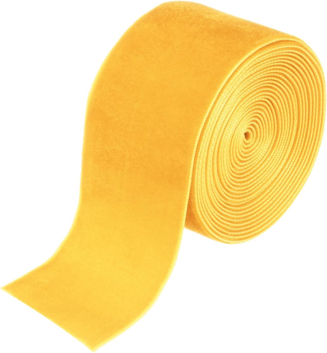 Fluwelen lint 3,8 cm x 2,7 meter eenzijdige spoel Zijde-achtige