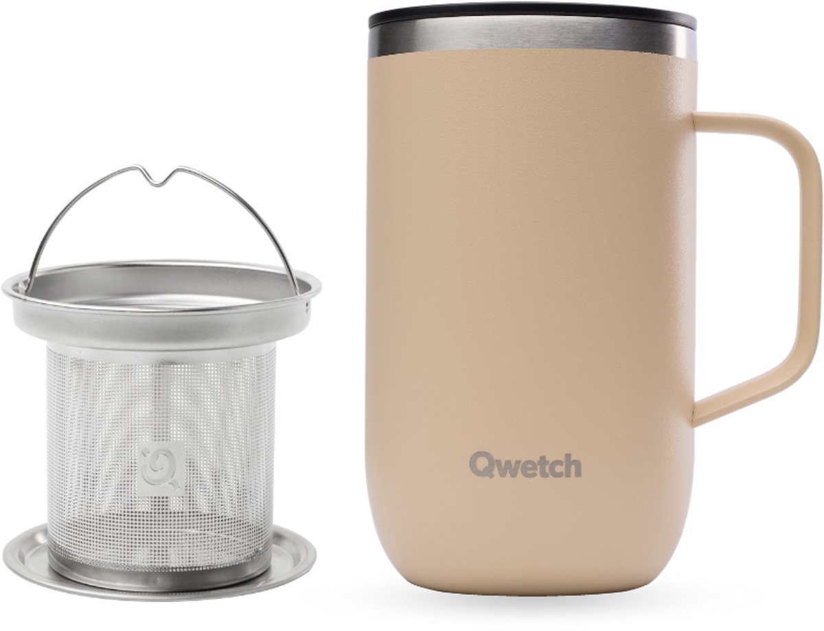 Qwetch Infuser Mok Geïsoleerd - Matt Linnen