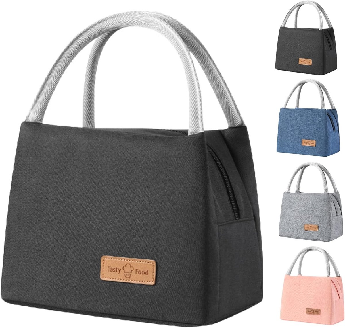 Ruime Geïsoleerde Lunchtas voor Volwassenen en Kinderen - Waterdichte, Lekvrije Koeltas voor Picknick en Werk, Ideaal voor Buitenshuis Gebruik